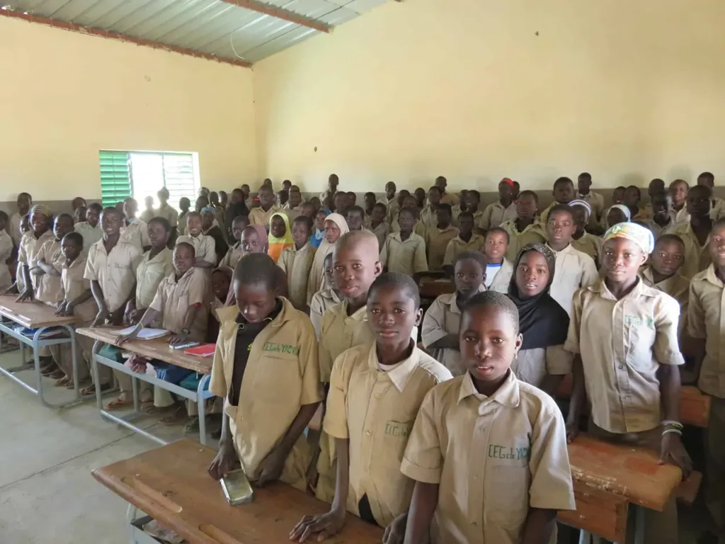 collégiens de yaongo