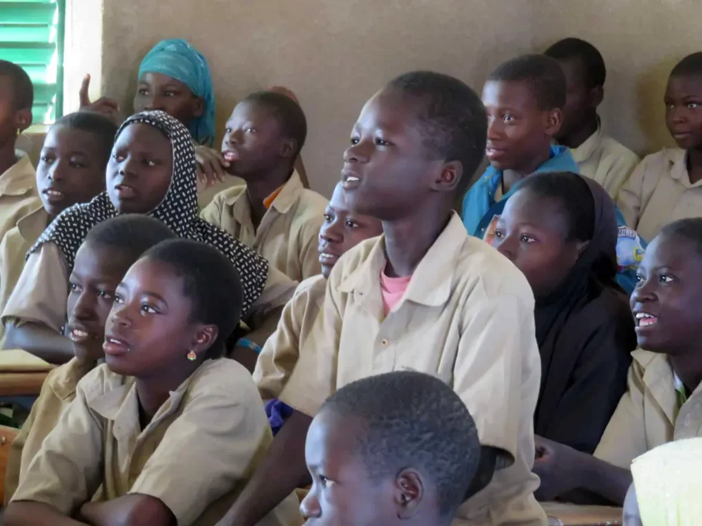 collégiens de yaongo